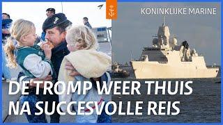 Zr.Ms. Tromp na wereldreis terug in Den Helder | PACIFIC ARCHER