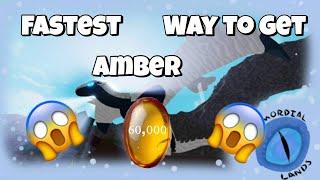 Roblox primordial lands: fastest way to get amber in 2020!