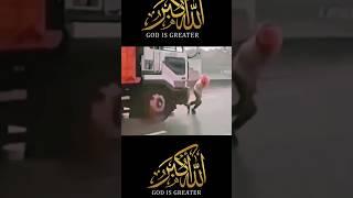 Allah Miracle Power To save human || Subahanallah #shorts #islamicstatus #god #islam #ramjan #viral