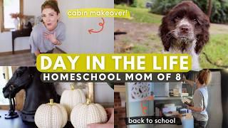 Organize the Homeschool Room & Making over the Cabin (again )