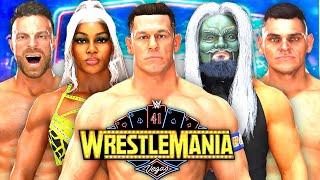 WrestleMania Night 1 - WWE 2k25 Universe Mode