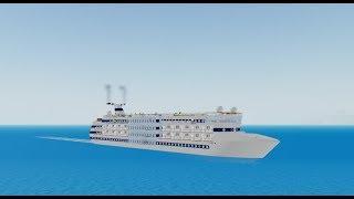 Cruise Ship Tycoon Beta ROBLOX Realistic Pelican Class tutorial