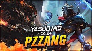 PZ ZZANG - Yasuo vs Viktor MID Patch 14.24 - Grandmaster Yasuo Gameplay