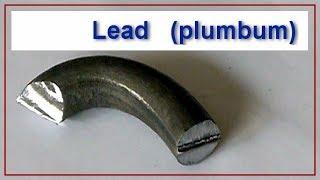 lead - plumbum,  properties, density, melting point