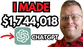 I Made $1,744,018 in One Year With AI / Chat GPT Here's How