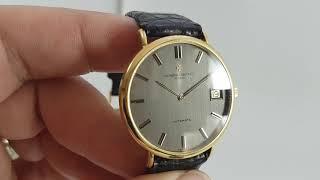 1977 Vacheron Constantin Auto Patrimony in 18k gold, model 44203, with Extract from the Archives