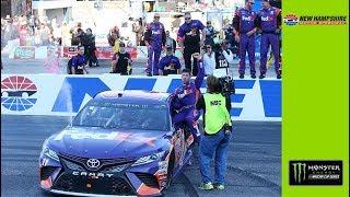 Hamlin holds off Larson in Loudon