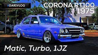 MODIFIKASI RETRO SADIZZ - Toyota Corona RT100 1975 ‼️ #DARSVLOG