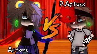 ||️Aftons VS P. Aftons️||Singing Battle||FNaF||My AU!||Lazy..||(Read Desc)||