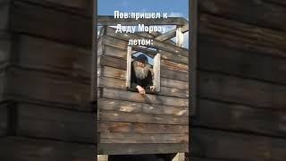 Дед Мороз #shorts #memes #мем #прикол #meme #дедмороз #лето #идинахуй