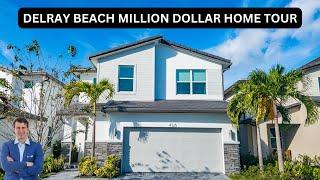 $1 MILLION DOLLAR DELRAY BEACH NEW CONSTRUCTION HOME TOUR | 5 BEDS | LUXURY FLORIDA REAL ESTATE