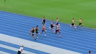 100m Open Boys DIV 1, AIC Track & Field Championships, QSAC 7 October 2022