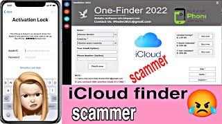 iCloud bypass tool  | One Finder 2022 scammer @UnlockApplefree @JustaTech