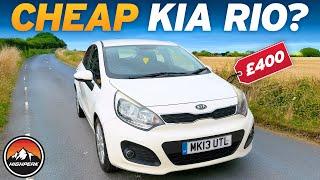 I BOUGHT A CHEAP KIA RIO FOR £400!