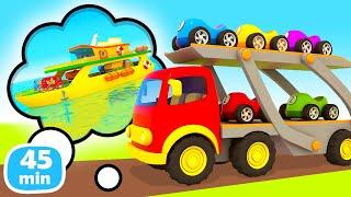 Les meilleurs aventures des véhicules d'assistance. Jeux de construction pour enfants