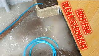 Messy, Greasy Sink Blockage  Blocked Drain 80