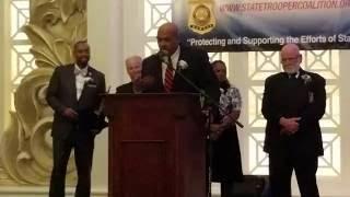 Dorian Wilson - Distinguished Member Award: 2016 State Trooper Coalition Dinner at the Venetian