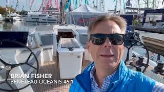 2025 BENETEAU Oceanis 46.1 at the Annapolis Boat Show.