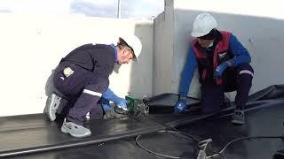 Lineflex EPDM Terrace Roof Application