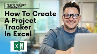 How To Create A Project Tracker In Excel