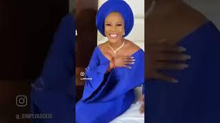 Yoruba brides always bring the heat  #nigerianwedding #nigerianbride #asoebi #africanwedding