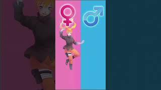 Anime character male to female version #naruto #shortfeed #anime Like this video ️️