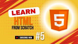 Learn HTML Ep. 5: Learn the Marquee Tag and more  Start Here!