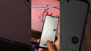 Unlock moto MOTO G22 XT2231-5 #blindinglights