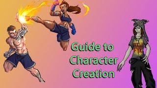 Guide to Creating Characters in the Sentinels RPG