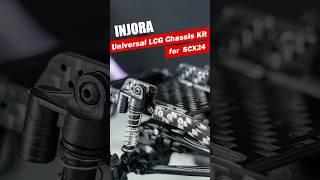 INJORA Universal LCG Carbon Fiber Chassis Frame Kit for 1/24 SCX24