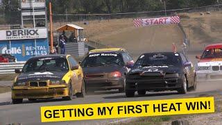 GETTING MY FIRST RALLYCROSS HEAT WIN