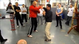 Wing Chun Kuen training chi sao drills Loukas Kastrounis