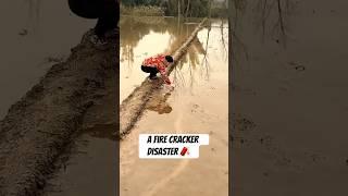 A Firecracker Disaster  #fireworks #funny #shorts