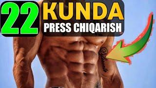 22 KUNDA PRESS CHIQARISH UCHUN MASHQLAR | PRESS CHIQARISH USULLARI