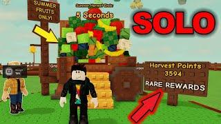 How to get ALL the Rewards in Summer Harvest Event Roblox Grow  Garden