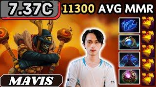 7.37c - Mavis SHADOW SHAMAN Hard Support Gameplay 21 ASSISTS - Dota 2 Full Match Gameplay