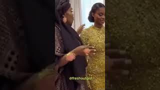 JUMA jux motherinlaw,Iyabo Ojo praying for her daughter. #jp2025 #jumajux #godsdesign #iyabo #mother