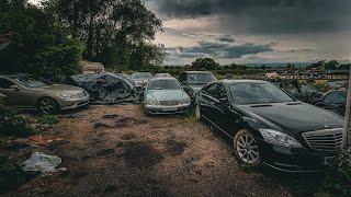 BARNFIND Car GRAVEYARD You Will NOT BELIEVE What we find | Rare MERCEDES-BENZ