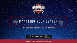 Managing Your Contender eSports Game Center Software