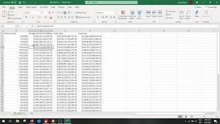 How to open CSV file correctly in different columns