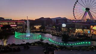 The Island Water Light Show, Pigeon Forge, TN, October 14, 2020