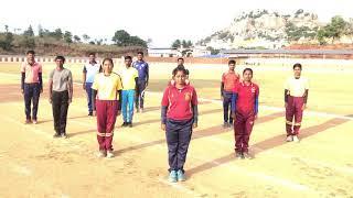 Mass P T Standing Exercise...! B.G.S / B.P.E.d Collage  AdiChunchanagiri  Nagamangala Mandya .