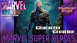 Marvel Galaxies - Session Zero - Character Creation - a Marvel Superheroes RPG Actual Play