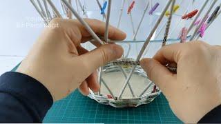 Make Your Own Paper Bowl - How to make a Newspaper Bowl - DIY Paper Bowl