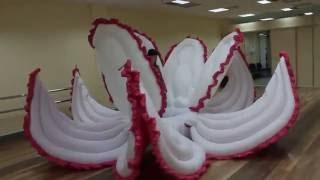 Inflatable opening flower Lily by SHOWplus Надувной открывающийся цветок Лилия Казахстан