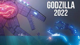 Godzilla 2022 vs Otachi Kaiju & Leatherback Kaiju - People Playground 1.22.3