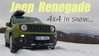 SNOW RIDE with Jeep Renegade  2.0 MultiJet 4x4