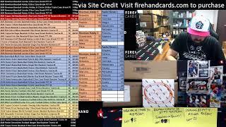 Monday Night Ryan! Live Sports Cards Breaks w/Firehand Cards!