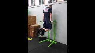 MAX STRICT DIPS: 14 REPS TEMPO 30X1