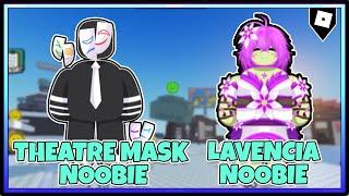 HOW TO FIND Theatre Mask Noobie and Lavencia Noobie in Find The Noobies Morphs | ROBLOX